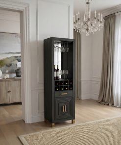 Lennox Black Drinks Unit