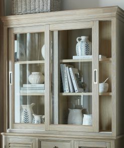 Delphine Collection Sliding Glass Dresser Top