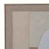 Portina Linen Textured Canvas in Frame - Image 3