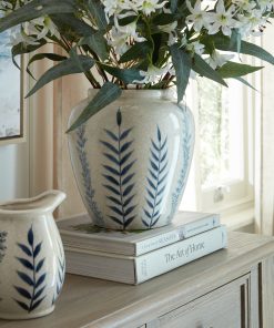 Small Blue Flora Olpe Vase