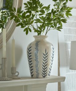 Classic Blue Flora Juniper Vase