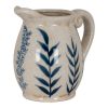 Small Blue Flora Olpe Jug Vase - Image 2