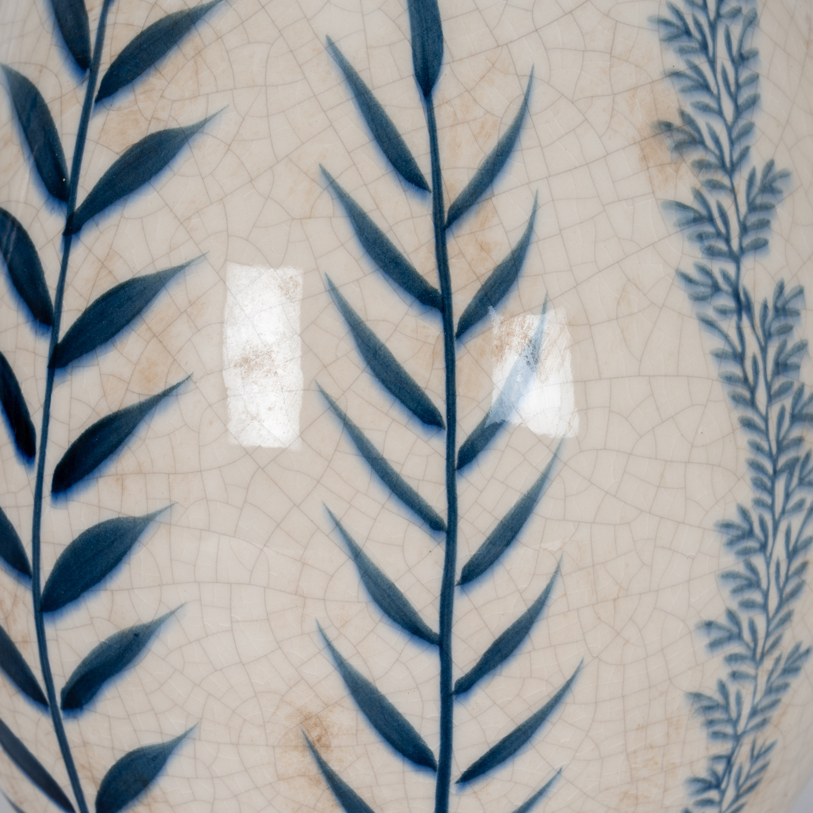 Small Blue Flora Olpe Jug Vase - Image 4