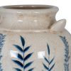 Blue Flora Amphora Vase - Image 5