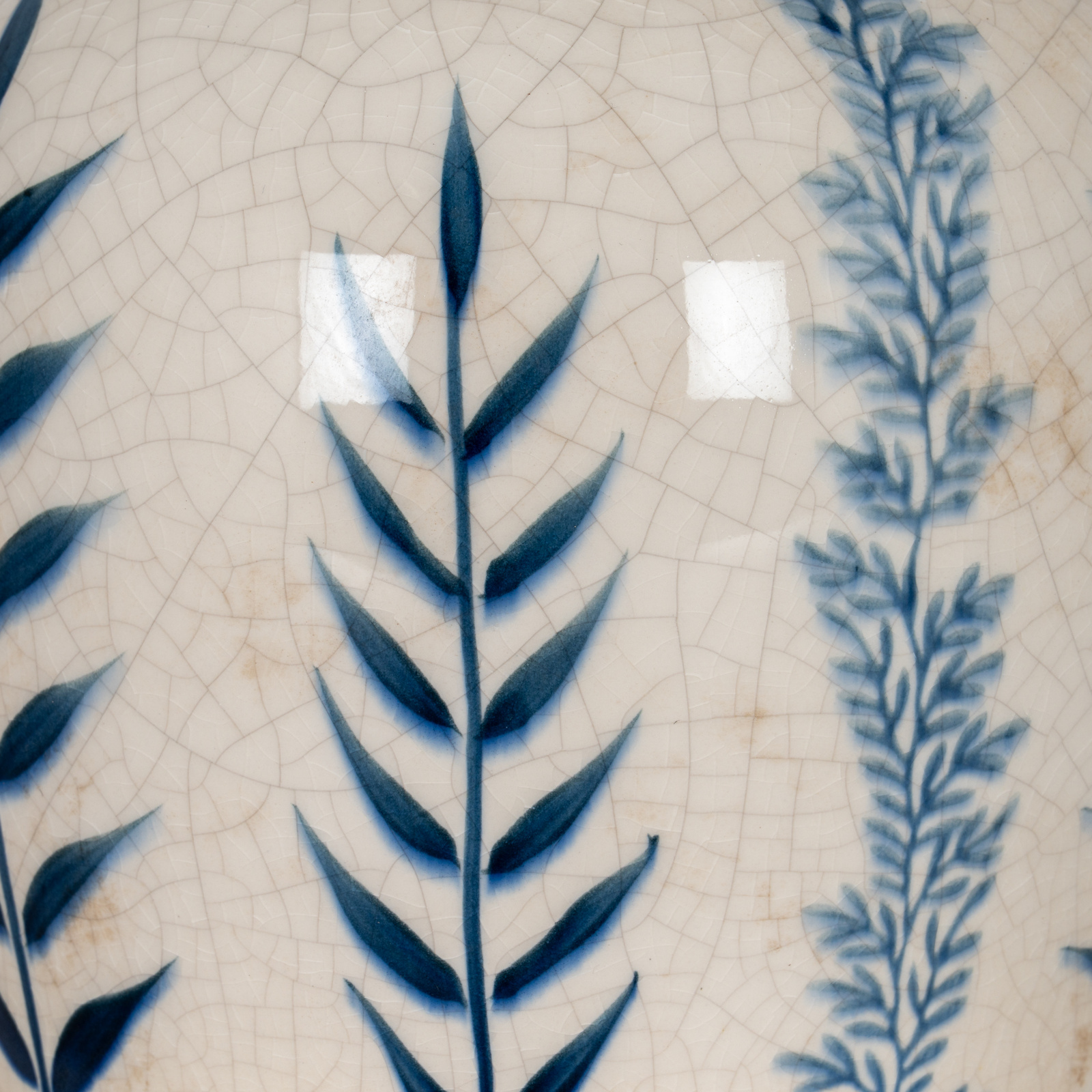 Blue Flora Amphora Jug Vase - Image 5