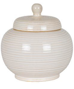 Neva Small Lidded Ceramic Jar