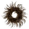 Fawn Feather Candle Wreath