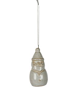 Charm Ceramic Santa Tree Decoration