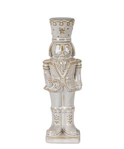 Alora Ceramic Nutcracker With Candy Cane