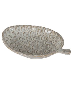 Alora Ceramic Pinecone Medium Dish