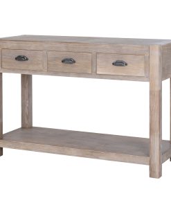 Haldon Collection 3 Drawer Console Table