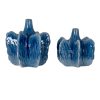 Azura Large Blue Statement Vase - Image 2