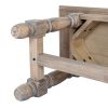 Delphine Collection Dining Table Bench - Image 5